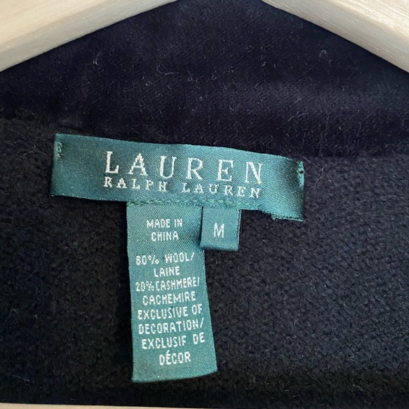 Ralph Lauren Cashmere/Wool blend Cardigan/Blazer | Black - Picture 5 of 6